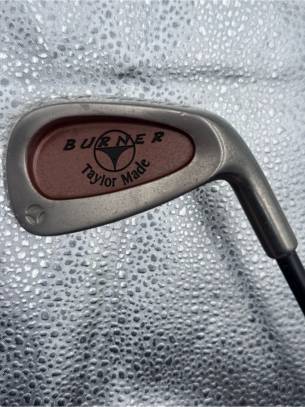 TaylorMade Burner Kids Golf Iron - Brown and Silver